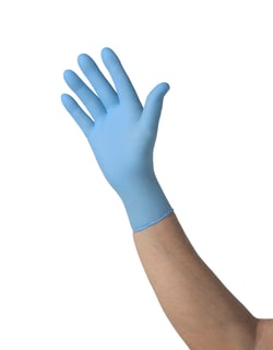 Valiant&trade;&nbsp;N3101 Series Powder-Free Nitrile 4.0 mil Exam Gloves, Light Blue
